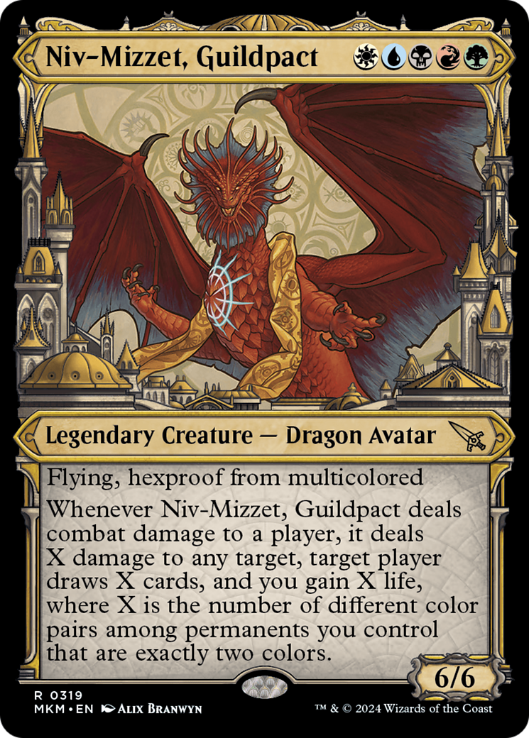 Niv-Mizzet, Guildpact (Showcase) (319) [Murders at Karlov Manor] | Gamer Loot