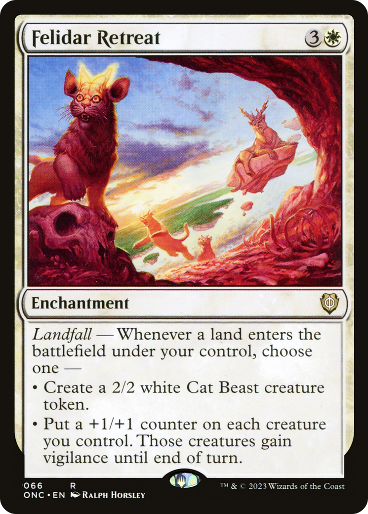 Felidar Retreat [Phyrexia: All Will Be One Commander] | Gamer Loot