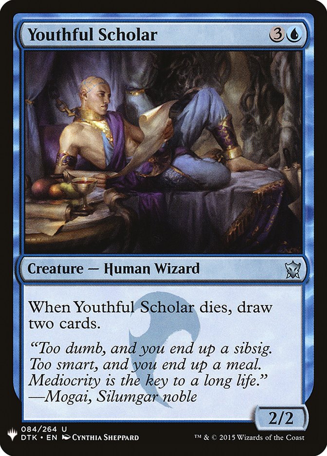 Youthful Scholar [Mystery Booster] | Gamer Loot