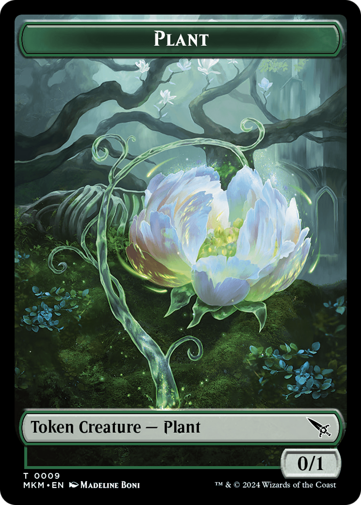 Plant Token [Murders at Karlov Manor Tokens] | Gamer Loot