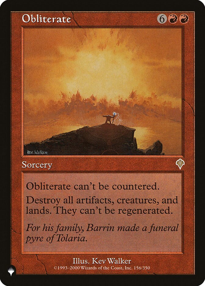 Obliterate [The List] | Gamer Loot