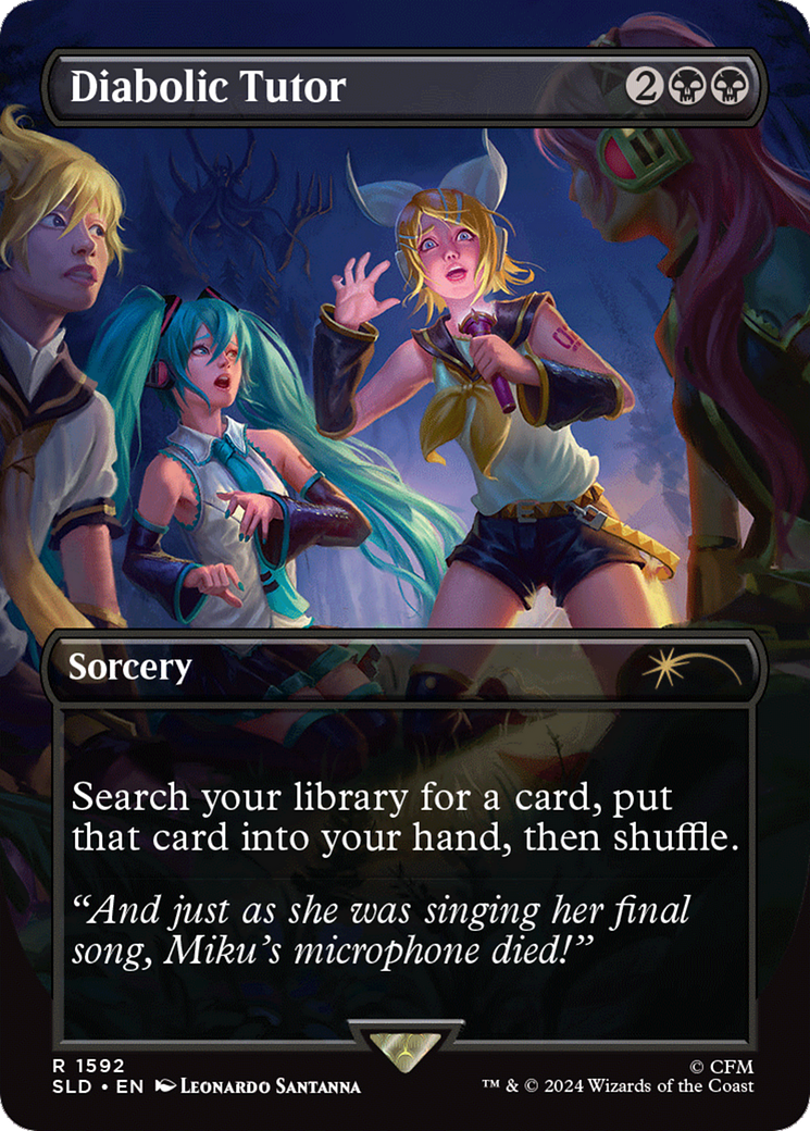 Diabolic Tutor (1592) [Secret Lair Drop Series] | Gamer Loot
