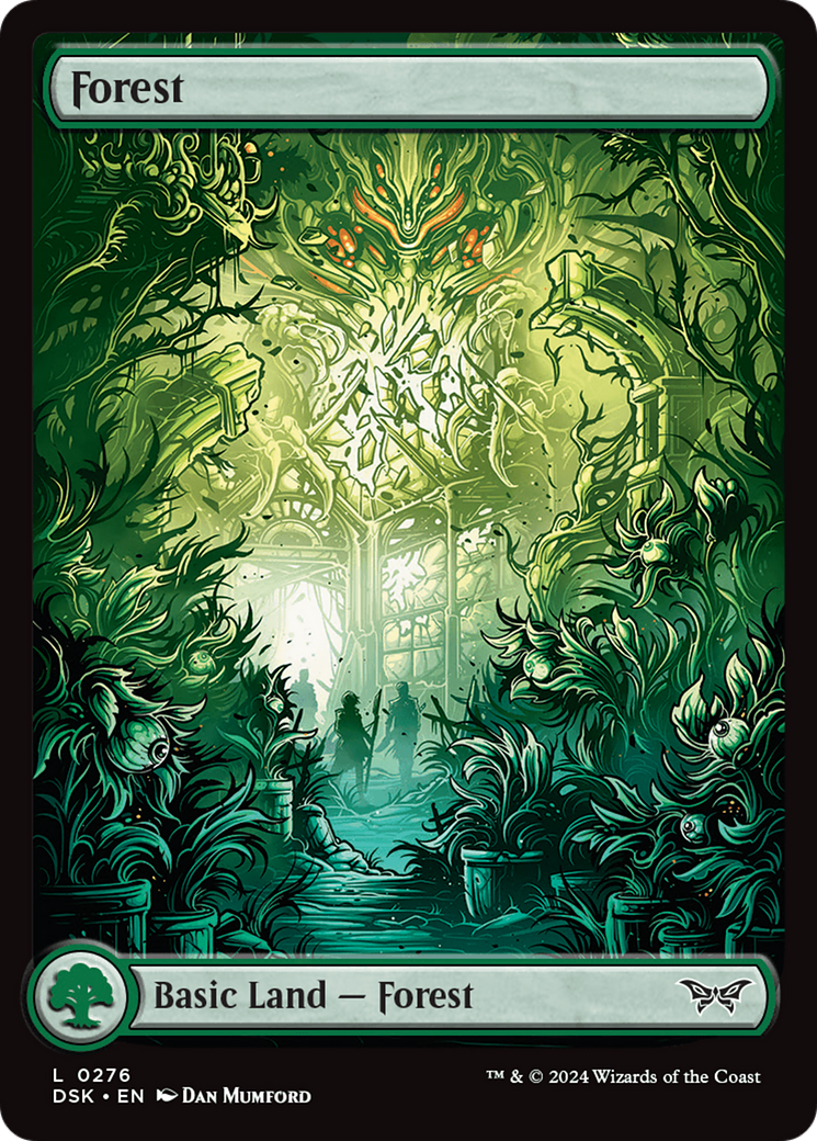 Forest (276) - Full Art [Duskmourn: House of Horror] | Gamer Loot