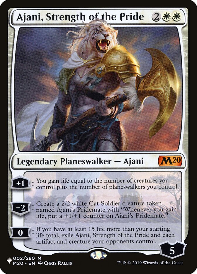 Ajani, Strength of the Pride [The List] | Gamer Loot