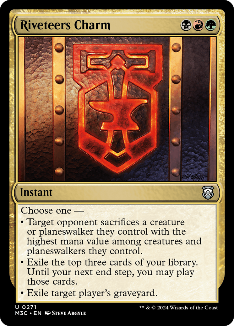 Riveteers Charm (Ripple Foil) [Modern Horizons 3 Commander] | Gamer Loot