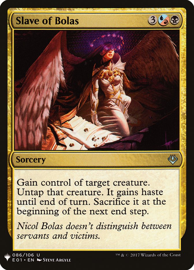 Slave of Bolas [Mystery Booster] | Gamer Loot