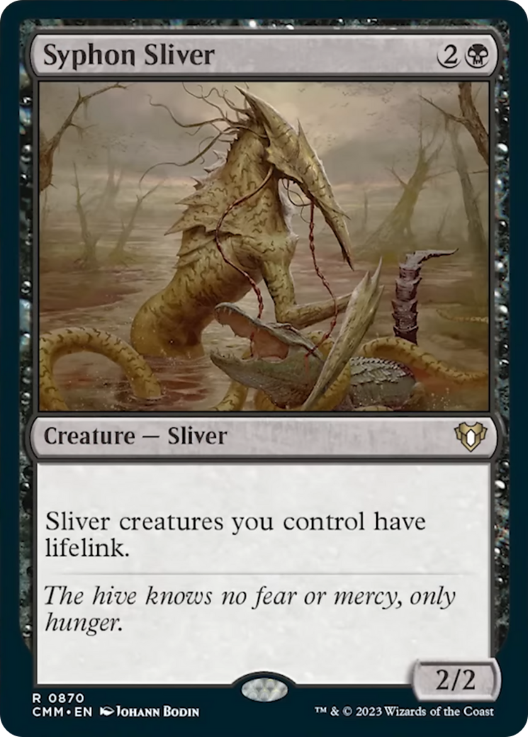 Syphon Sliver [Commander Masters] | Gamer Loot