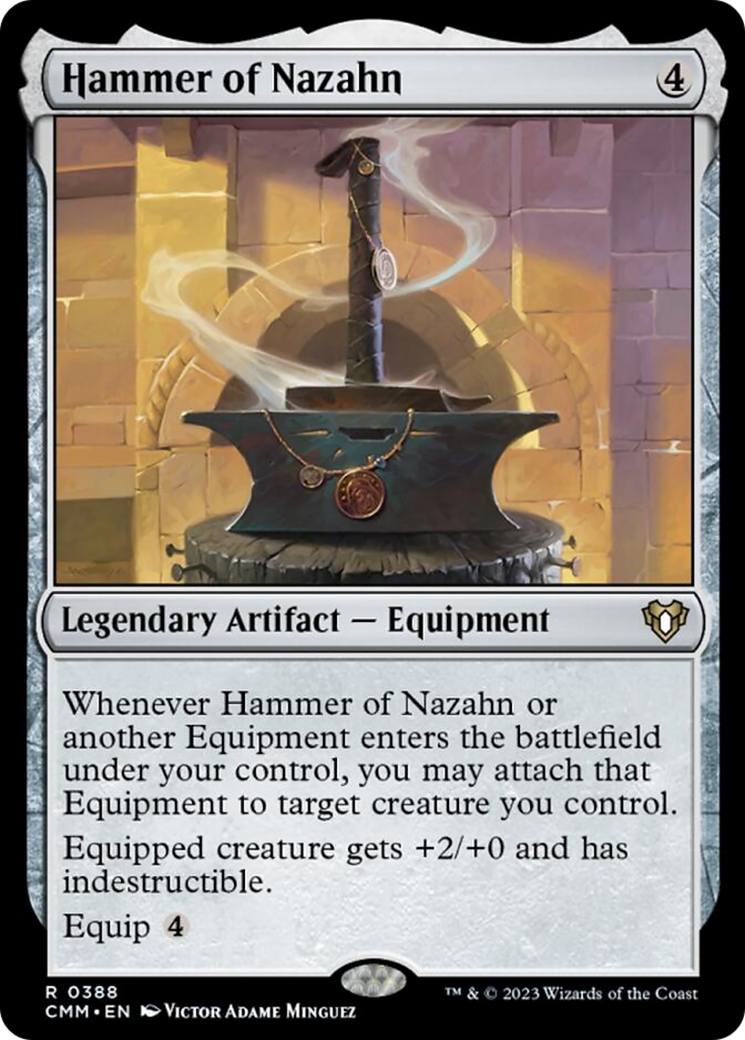 Hammer of Nazahn [Commander Masters] | Gamer Loot