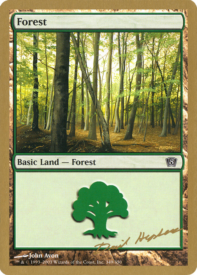 Forest (dh349) (Dave Humpherys) [World Championship Decks 2003] | Gamer Loot