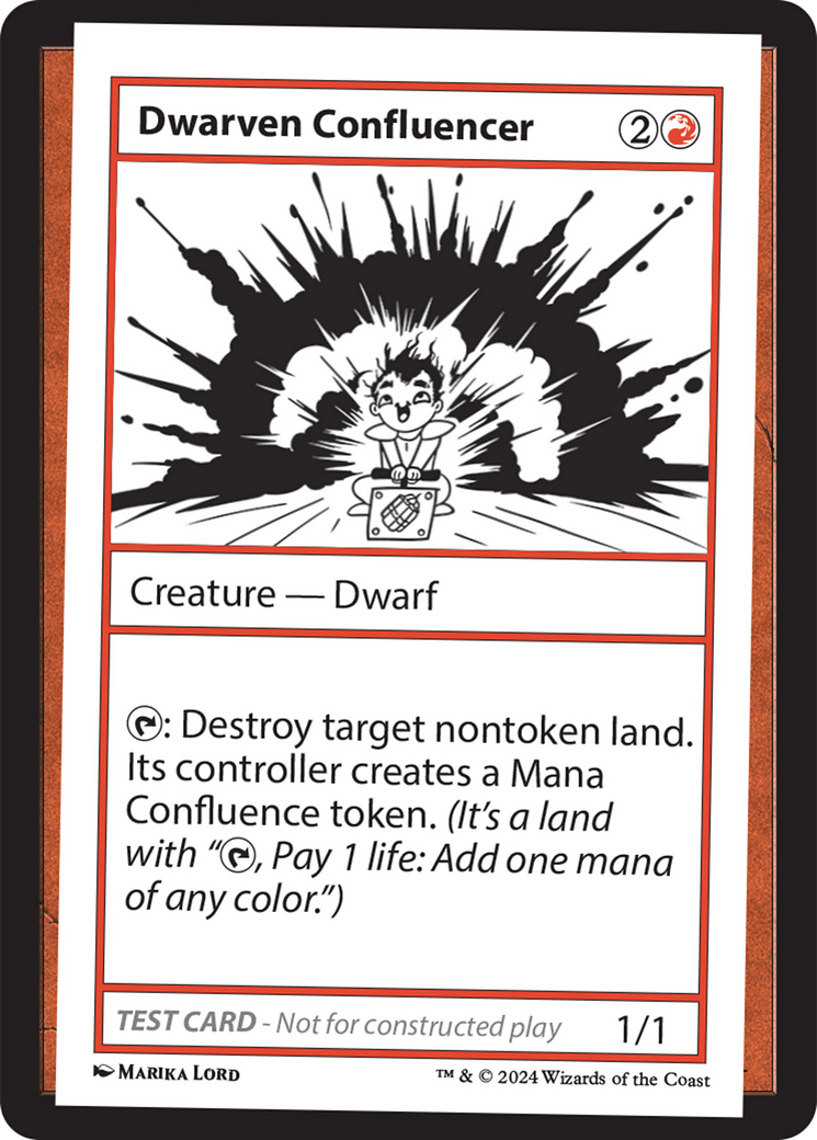 Dwarven Confluencer [Mystery Booster 2 Playtest Cards] | Gamer Loot