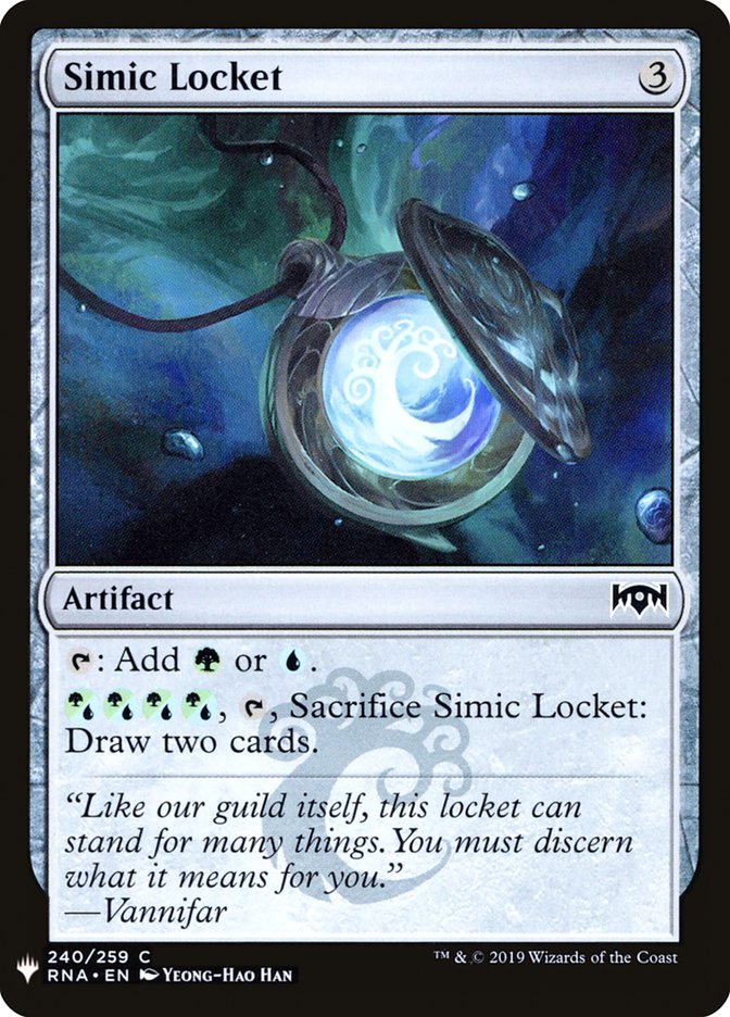Simic Locket [Mystery Booster] | Gamer Loot