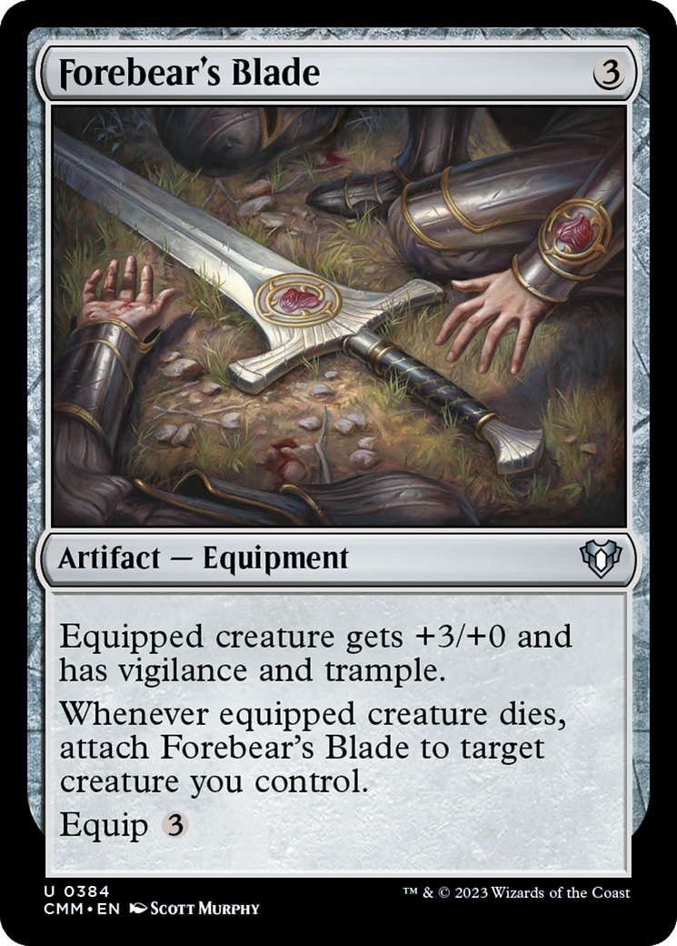 Forebear's Blade [Commander Masters] | Gamer Loot