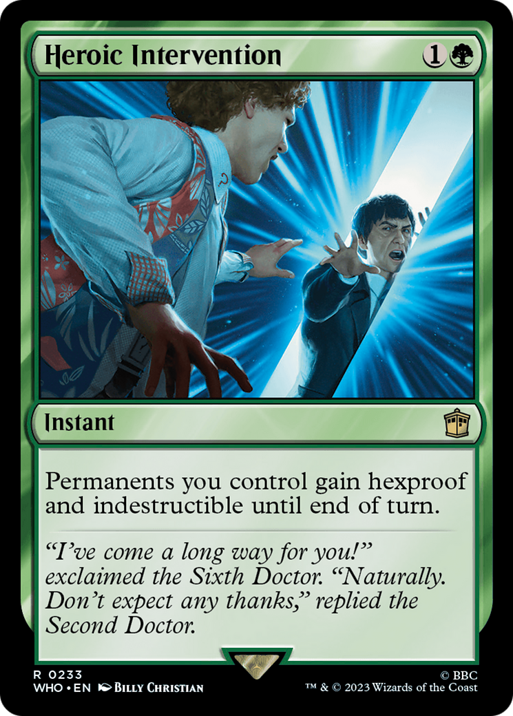 Heroic Intervention [Doctor Who] | Gamer Loot