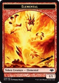 Elemental (008) // Spider (014) Double-Sided Token [Modern Horizons Tokens] | Gamer Loot