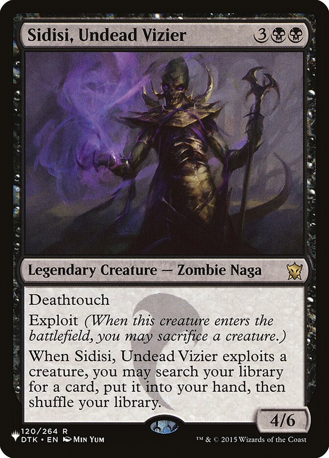 Sidisi, Undead Vizier [The List] | Gamer Loot