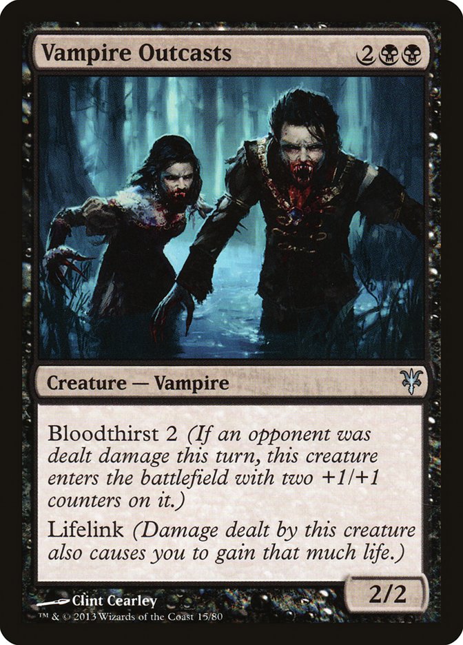 Vampire Outcasts [Duel Decks: Sorin vs. Tibalt] | Gamer Loot