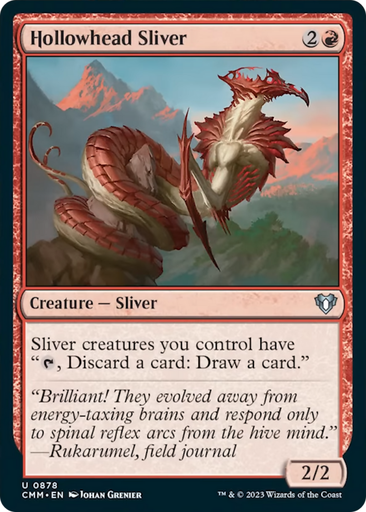 Hollowhead Sliver [Commander Masters] | Gamer Loot