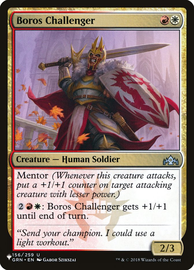 Boros Challenger [The List] | Gamer Loot