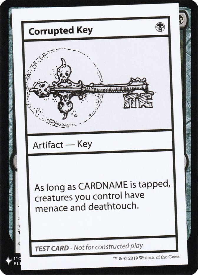 Corrupted Key [Mystery Booster Playtest Cards] | Gamer Loot