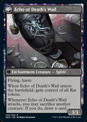 Tribute to Horobi // Echo of Death's Wail [Kamigawa: Neon Dynasty] | Gamer Loot