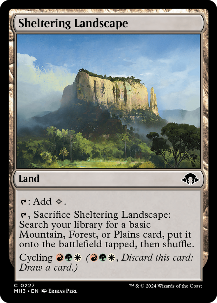 Sheltering Landscape [Modern Horizons 3] | Gamer Loot