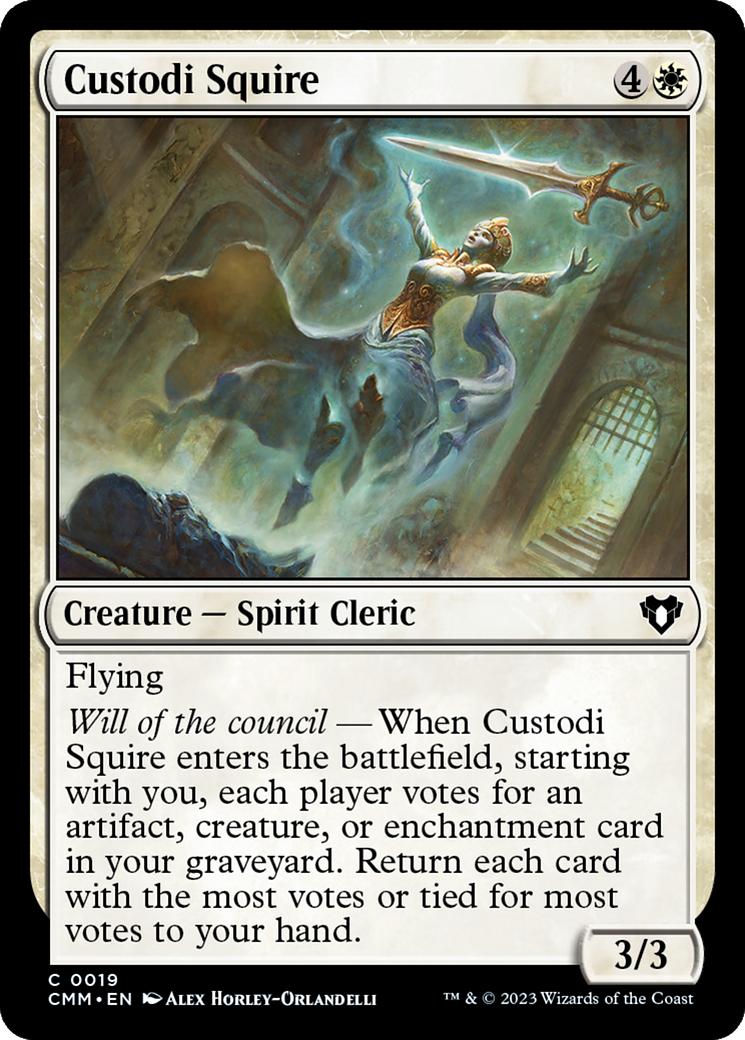 Custodi Squire [Commander Masters] | Gamer Loot