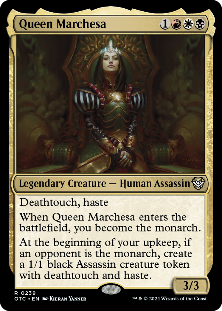 Queen Marchesa [Outlaws of Thunder Junction Commander] | Gamer Loot