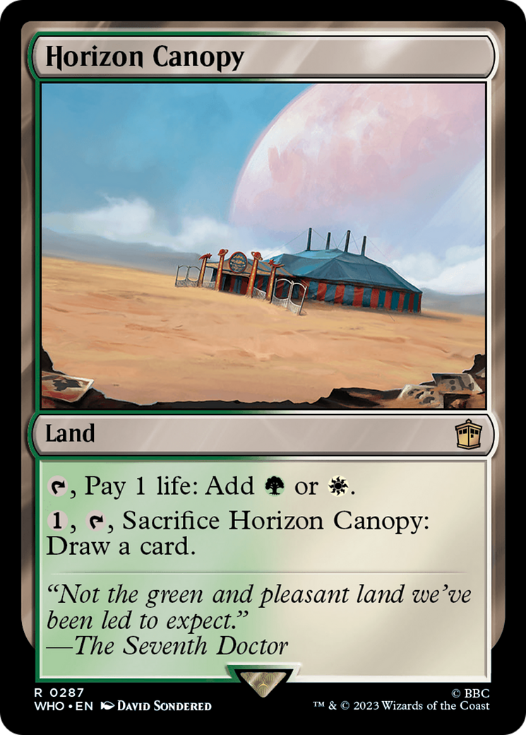 Horizon Canopy [Doctor Who] | Gamer Loot