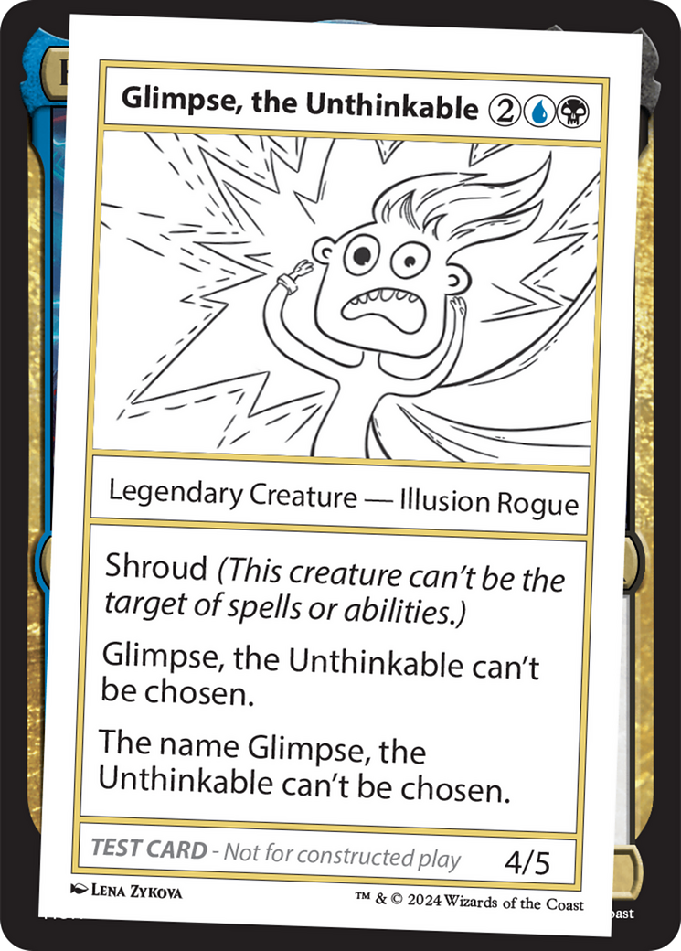 Glimpse, the Unthinkable [Mystery Booster 2 Playtest Cards] | Gamer Loot