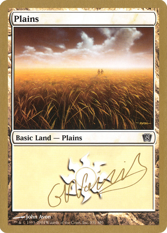 Plains (gn331) (Gabriel Nassif) [World Championship Decks 2004] | Gamer Loot