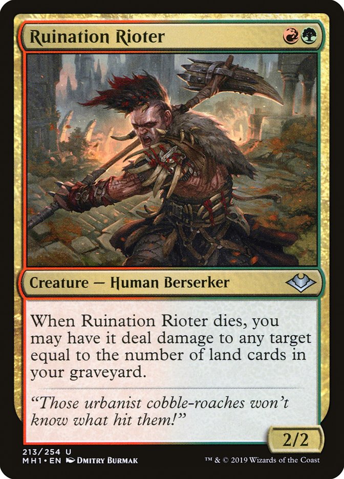 Ruination Rioter [Modern Horizons] | Gamer Loot