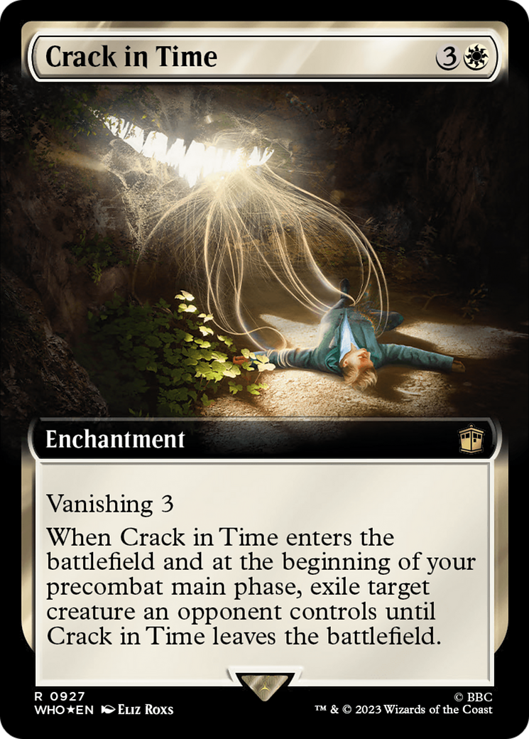 Crack in Time (Extended Art) (Surge Foil) [Doctor Who] | Gamer Loot