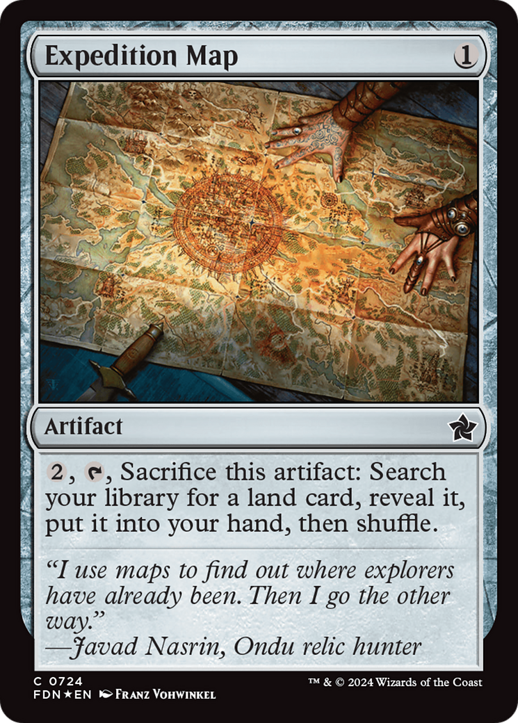 Expedition Map [Foundations] | Gamer Loot