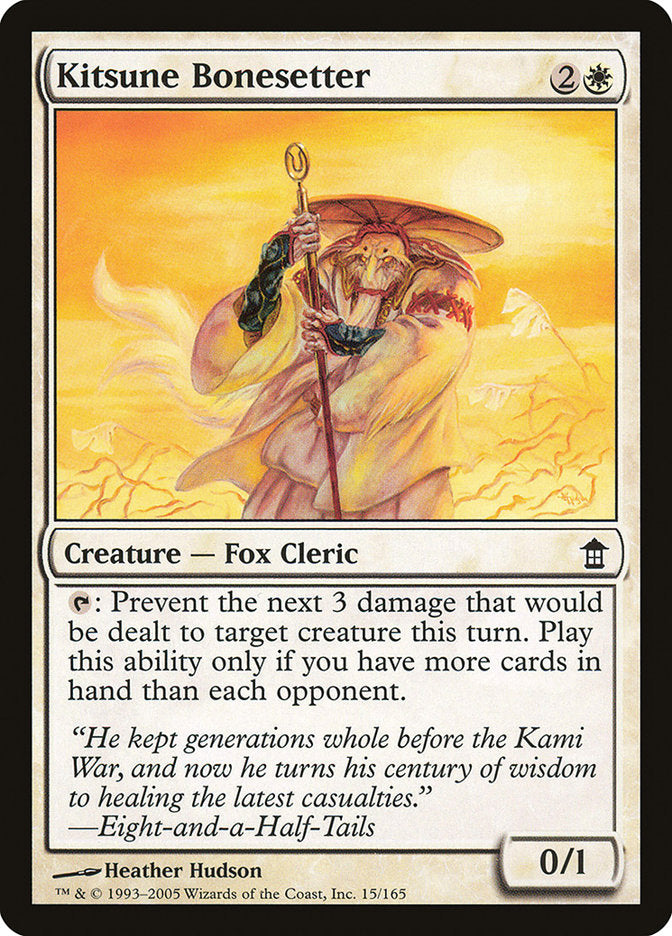 Kitsune Bonesetter [Saviors of Kamigawa] | Gamer Loot