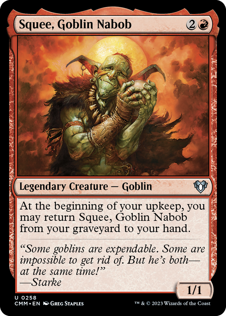 Squee, Goblin Nabob [Commander Masters] | Gamer Loot