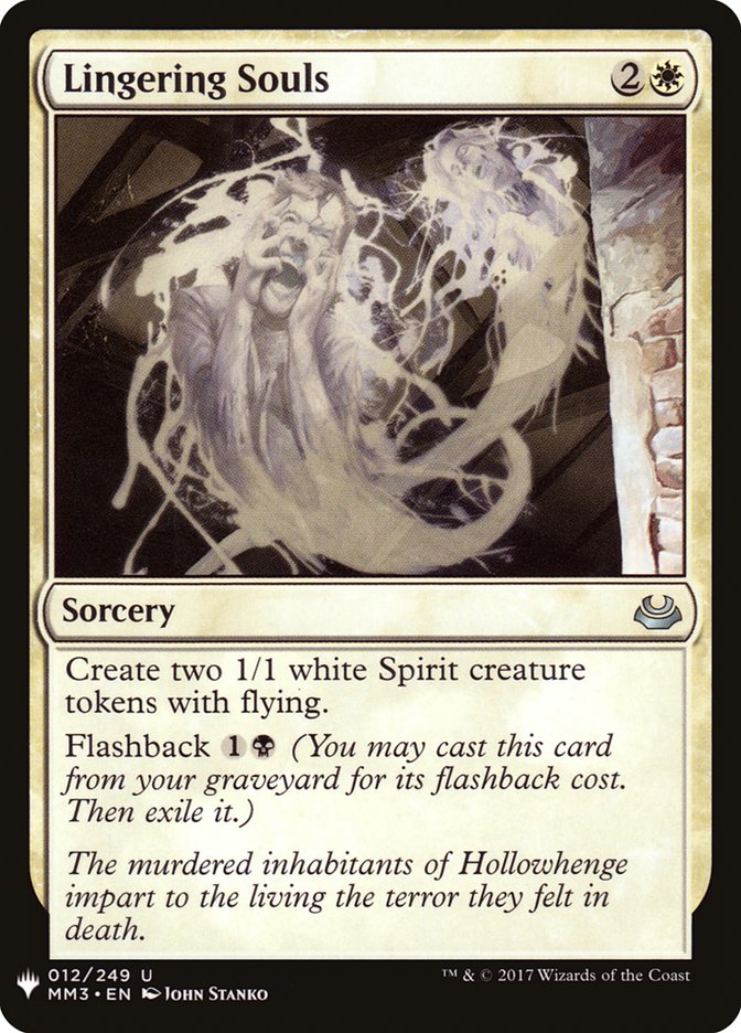 Lingering Souls [Mystery Booster] | Gamer Loot