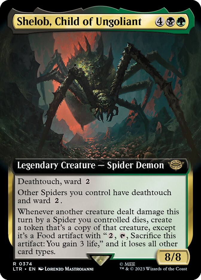 Shelob, Child of Ungoliant (Extended Art) [The Lord of the Rings: Tales of Middle-Earth] | Gamer Loot