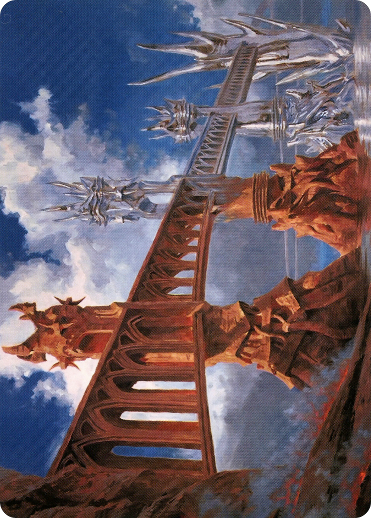 Silverbluff Bridge Art Card [Modern Horizons 2 Art Series] | Gamer Loot