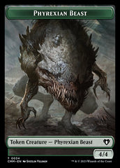 Eldrazi Scion // Phyrexian Beast Double-Sided Token [Commander Masters Tokens] | Gamer Loot