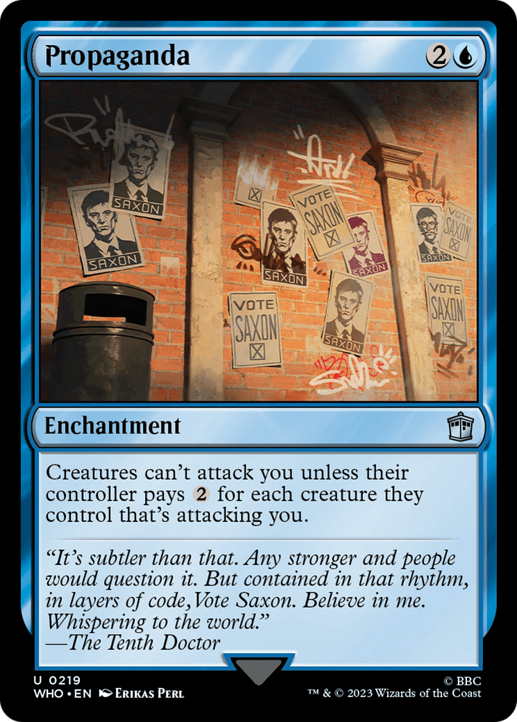 Propaganda [Doctor Who] | Gamer Loot