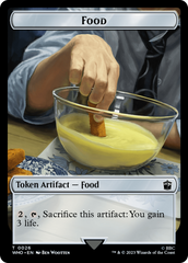 Soldier // Food (0026) Double-Sided Token [Doctor Who Tokens] | Gamer Loot