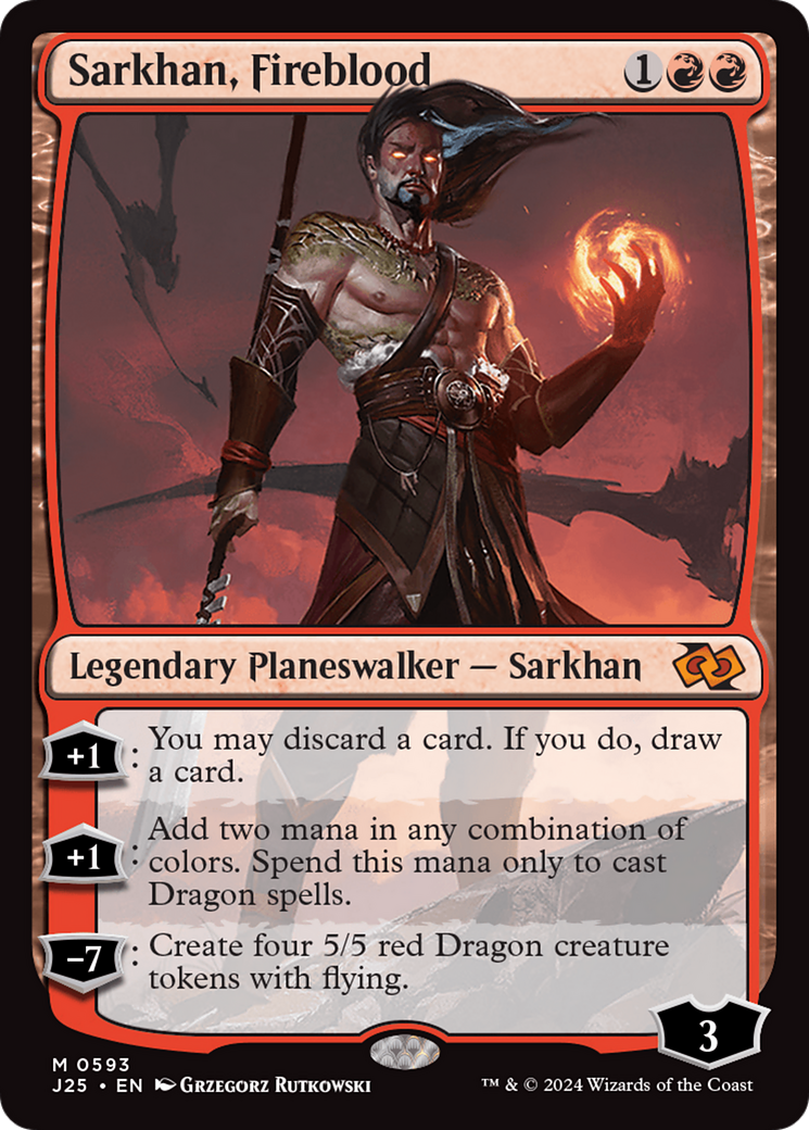 Sarkhan, Fireblood [Foundations Jumpstart] | Gamer Loot