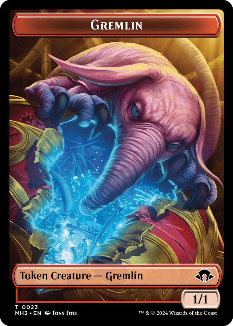 Servo // Gremlin Double-Sided Token [Modern Horizons 3 Tokens] | Gamer Loot