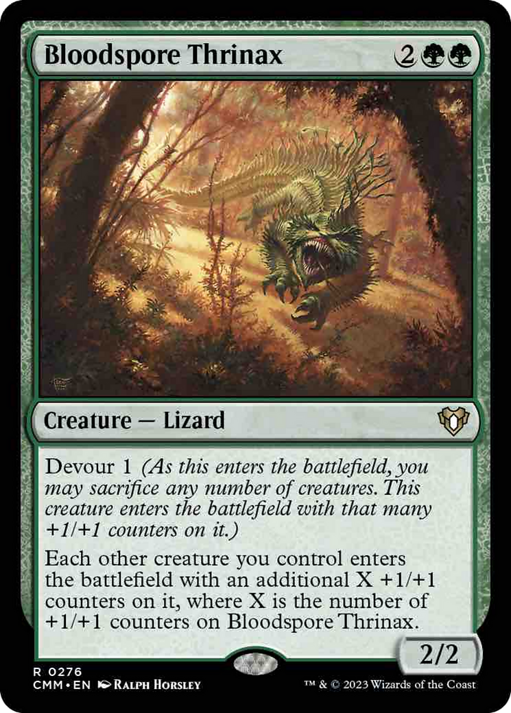 Bloodspore Thrinax [Commander Masters] | Gamer Loot