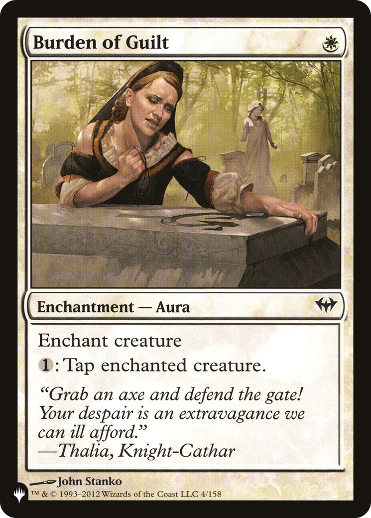 Burden of Guilt [The List] | Gamer Loot
