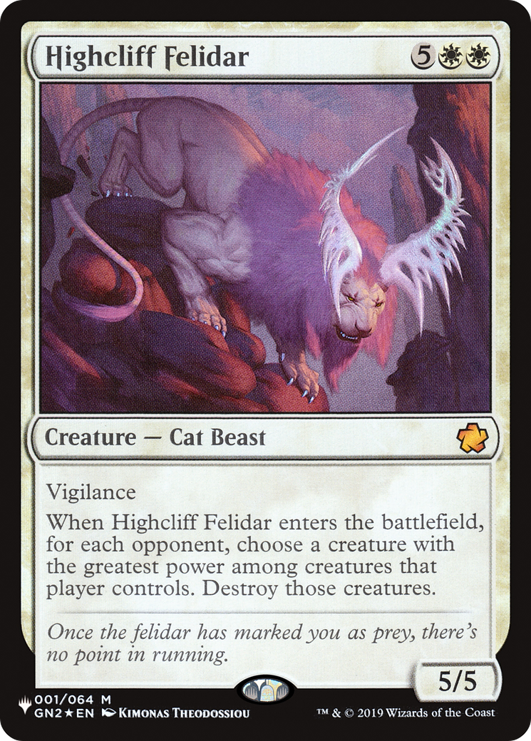 Highcliff Felidar [The List] | Gamer Loot