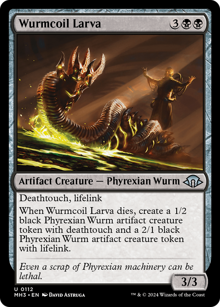 Wurmcoil Larva [Modern Horizons 3] | Gamer Loot