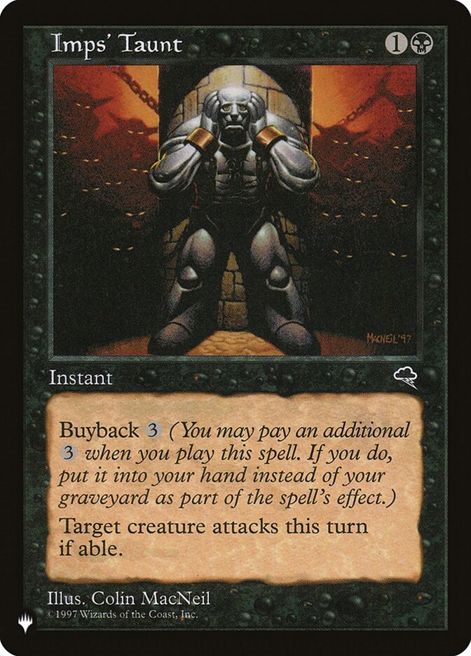 Imps' Taunt [The List] | Gamer Loot