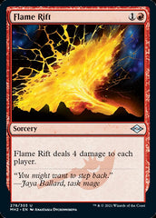 Flame Rift (Foil Etched) [Modern Horizons 2] | Gamer Loot