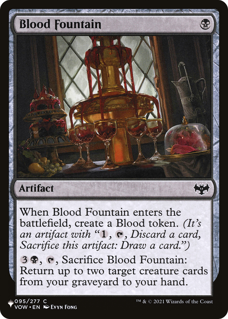 Blood Fountain [The List Reprints] | Gamer Loot